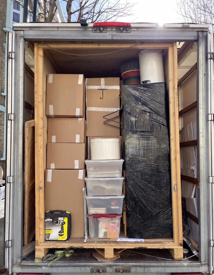Storage pod loaded in Ilford Storage pod loaded in Ilford